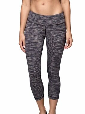 Lululemon Wunder Under Crop Wee Are From Space mid rise leggings 2